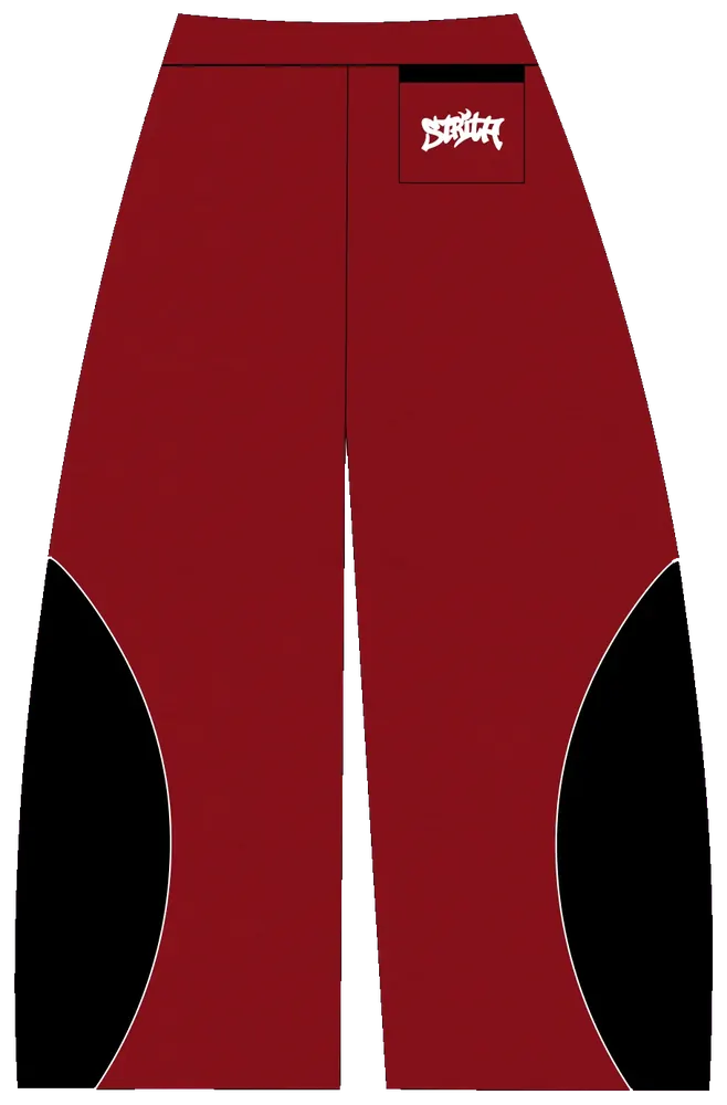 STRITA INFERNO SUIT wide-leg pants, back